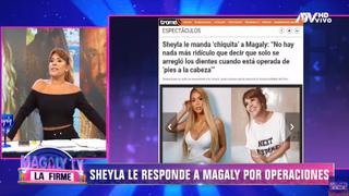 Magaly Medina a Sheyla Rojas: “Con los dientes sin arreglarme tuve éxito en la televisión” | VIDEO 