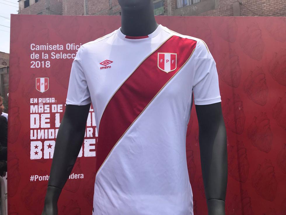Esta es la nueva camiseta que Perú en el Mundial Rusia 2018 [FOTOS] | FOTOGALERIAS | PERU21