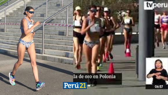 Kimberly García volvió a ganar una medalla de oro en Europa./ Foto: IPD - TV Perú