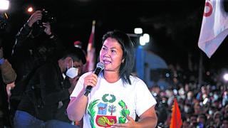 Keiko Fujimori: “Lo que buscamos es saber la verdad y es el llamado que hacemos al JNE”