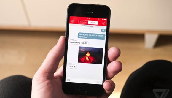 Firechat permite chatear sin necesidad de acceso a Internet. (Difusión/Internet)