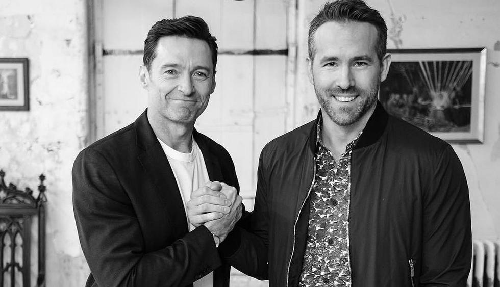 Ryan Reynolds y Hugh Jackman confirmaron que trabajarán juntos en un proyecto. (Foto: @hughJackman)