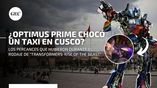 Transformers en Cusco: los percances que tuvo Optimus Prime durante las grabaciones