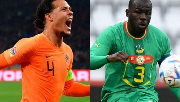 Senegal vs. Países Bajos se miden en la fecha 1 del grupo A del Mundial Qatar 2022. (Foto: AFP)
