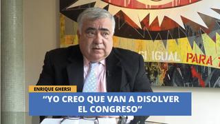 Enrique Guersi cree que van a disolver el congreso