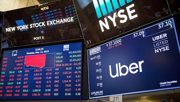 Los resultados financieros de Uber del primer trimestre no afectaron la salida a bolsa de la empresa, pues esta recién se realizó el pasado 10 de mayo. (Foto: AFP)