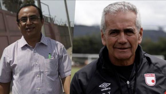Confunden a nuevo técnico de Universitario, Gregorio Pérez, con exgobernador Gregorio Santos. (Composición)