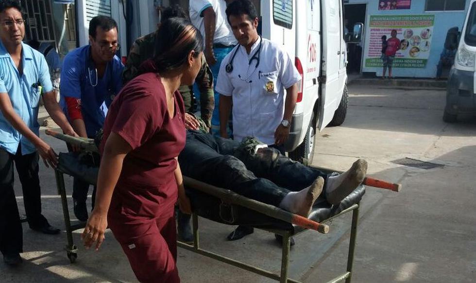 Ucayali: Presunta emboscada narcoterrorista deja cuatro policías heridos. (PNP)