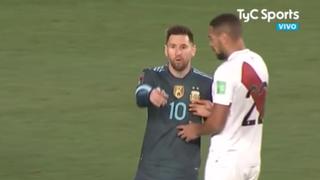 Lo que no se vio: Messi niega cambio de camiseta a Callens tras el Perú-Argentina [VIDEO]