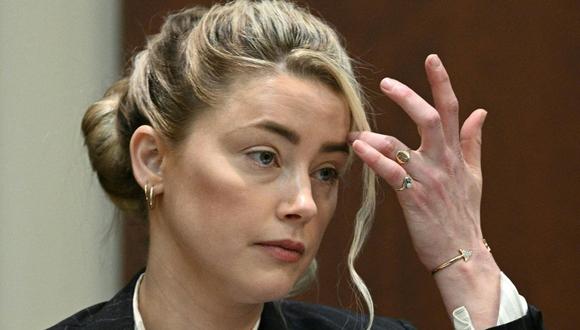 Amber Heard habló sobre el juicio que perdió contra Johnny Depp. ¿Qué dijo la actriz? (Foto: Brendan Smialowski / AFP)