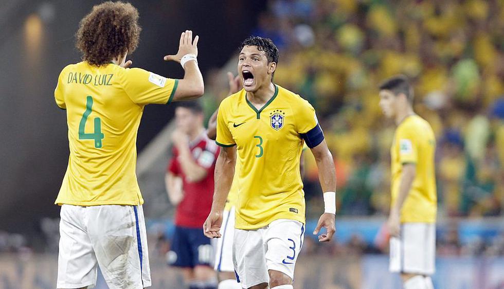 Porque aparecieron los jugadores claves del equipo: Neymar, Thiago Silva, Hulk y David Luiz. (EFE)