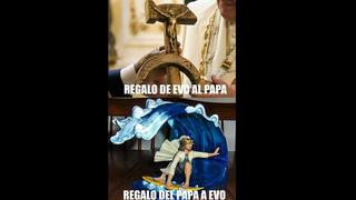 El Papa ya se fue de Bolivia, pero estos memes de Evo Morales quedarán para siempre