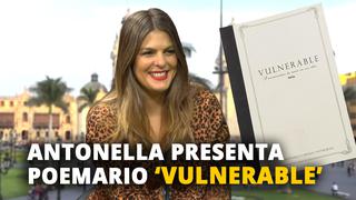 Antonella Carvajal presenta su poemario “Vulnerable” [VIDEO]