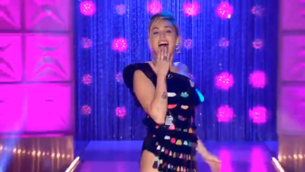 Miley Cyrus hará su debut como jueza en “RuPaul’s Drag Race” (Foto: Captura de pantalla)