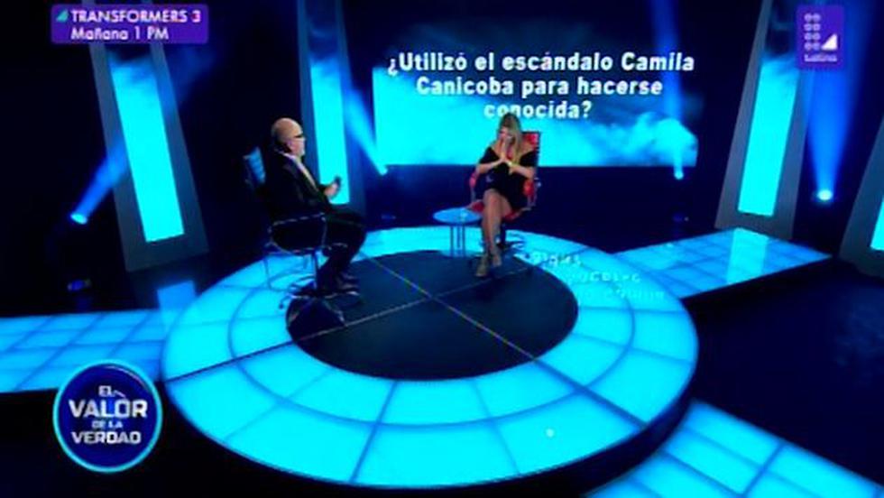 “El valor de la verdad”: Jessica Newton aseguró que Camila Canicoba entregó los polémicos videos de Anyella Grados. (Foto: Captura de video)