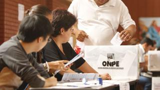 Elecciones 2016: ONPE realizará sorteo de los miembros de mesa este 19 de febrero