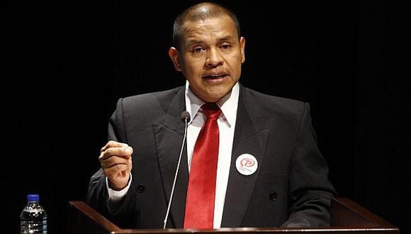 Miguel Hilario anunció que no renuncia a su candidatura presidencial. (Anthony Niño de Guzmán/Perú21)
