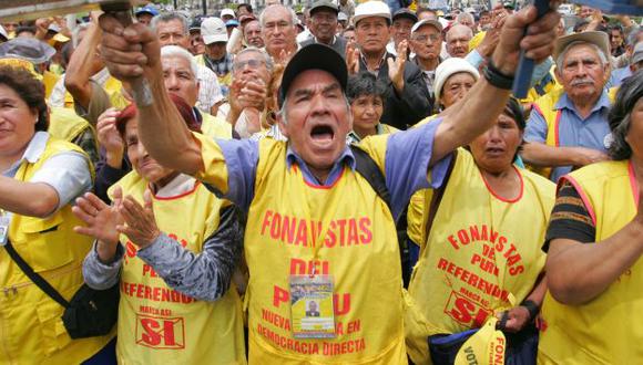 Fonavistas tendrán que volver a inscribirse. (Perú21)
