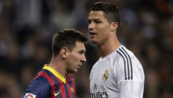 Cristiano Ronaldo llama “hijo de put...” a Lionel Messi, según biografía. (AFP)