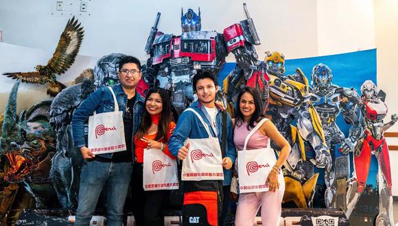 Avant premiere de Transformers: el despertar de las bestias en Lima (Foto: Instagram/ PromPerú).