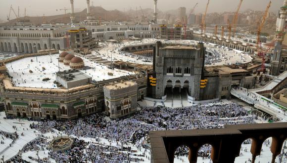 Unos dos millones de musulmanes iniciarán el viernes la gran peregrinación anual a la ciudad santa de La Meca, en Arabia Saudita, en un momento de fuertes tensiones en el Golfo. (Foto: AFP)