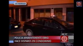 Surco: Policía ebrio desata tiroteo porque vecinos le piden mover su auto