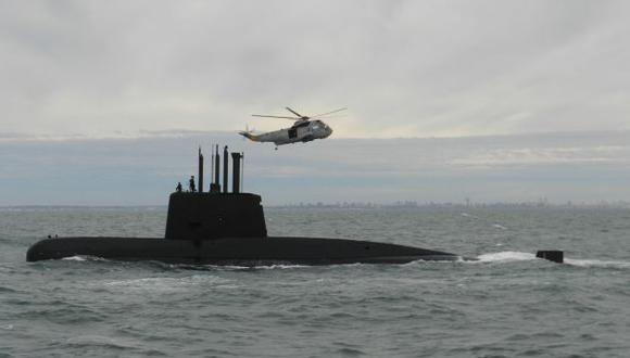 Submarino llevaba 44 personas a bordo. (Armada Argentina/EFE)