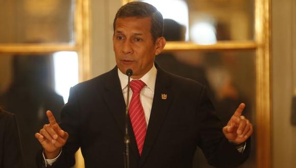 Ollanta Humala convocó a legislatura extraordinaria para debatir Ley Pulpín. (Perú21)