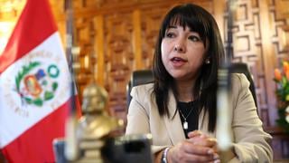 Mirtha Vásquez: En próximo pleno se verá “la segunda votación de la reforma sobre inmunidad parlamentaria”