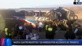Ica: 8 muertos y 33 heridos dejó choque entre dos buses interprovinciales [Video]