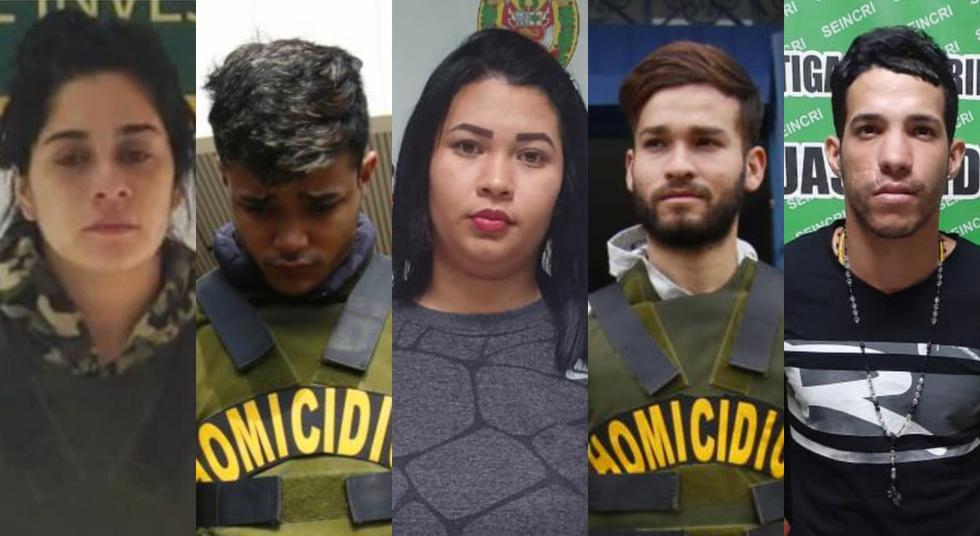 Venezolanos detenidos por caso descuartizados de San Martín de Porres.