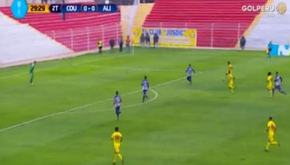 Neil Marcos puso el 1-0 en el Comerciantes Unidos-Alianza Lima por el Torneo Clausura. (Captura: Gol Perú)