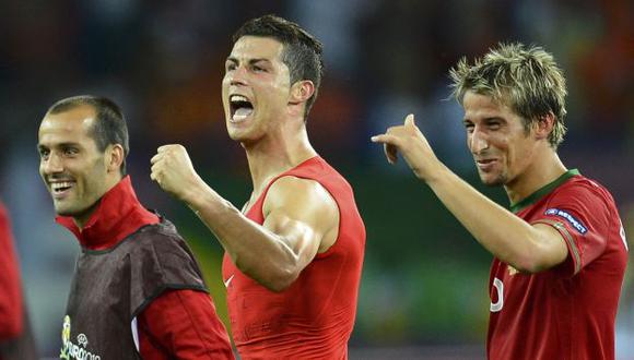 SU MOMENTO. Cristiano Ronaldo explotó ante la 'Naranja Mecánica’. (Reuters)