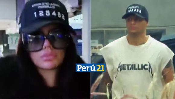 Samantha Batallanos y Jonathan Maicelo se denunciaron mutuamente por agresión. (Foto: ATV)