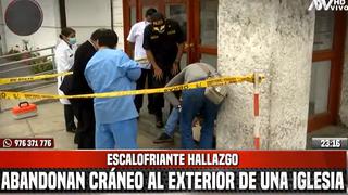 Ate: dejan cráneo humano en la puerta de una iglesia de Salamanca con misterioso mensaje