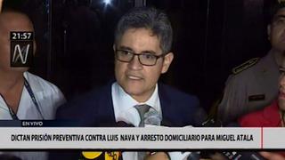 José Pérez: "Los testigos siguen atemorizados para declarar por la 'fuerza de choque' del Apra"