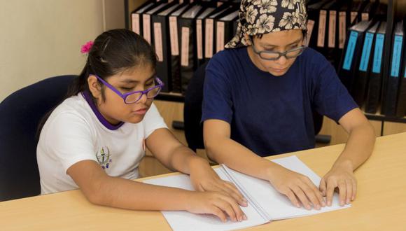 Chaclacayo será el primer distrito que implementará este servicio de lectura en Braille dentro de la biblioteca municipal, que tendrá una sala con cuentos inclusivos, donados por la Municipalidad de Lima. (Difusión)