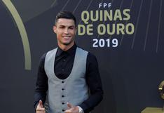 Cristiano Ronaldo es elegido el mejor jugador del año en la gala Quinas de Ouro