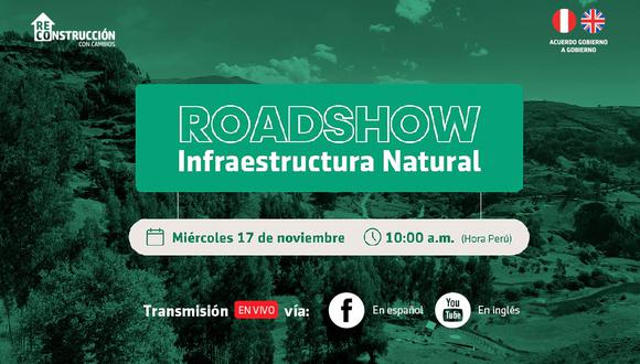 El Roadshow se transmitirá a las 10.00 a.m. (hora Perú) mediante las redes sociales de la ARCC.