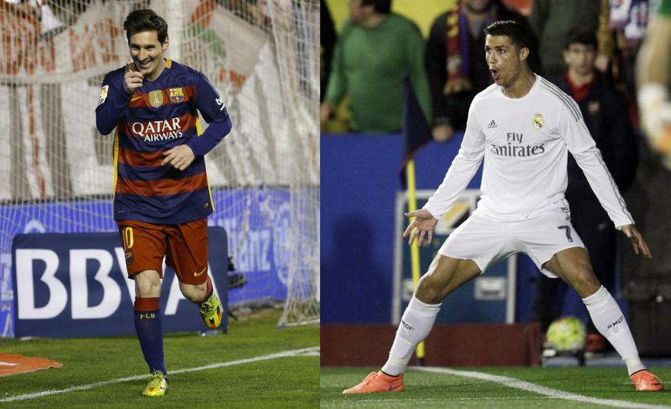 Cristiano Ronaldo y Lionel Messi entre los 10 mejores de la historia de la Champions League. (Reuters/Ap)