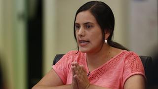 Verónika Mendoza: “Venezuela no es una dictadura porque no hubo golpe de Estado”