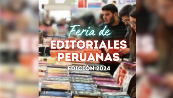 Feria de editoriales peruanas en abril. (Foto: Difusión)