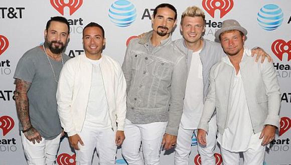 Todo ocurrió durante su última presentación, parte de su serie de conciertos 'Backstreet Boys: Larger Than Life'. (Getty Images)