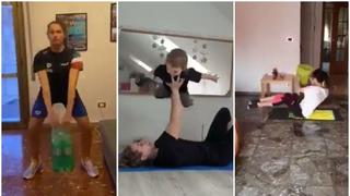 Youtube: Futbolistas de la selección de Italia te enseñan a hacer ejercicios en casa con videos en Instagram