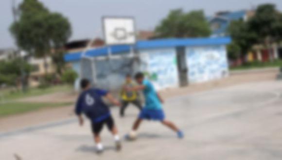 Asesinato ocurrió en loza deportiva ubicada cerca al jirón Cárcamo. (Perú21/Referencial)