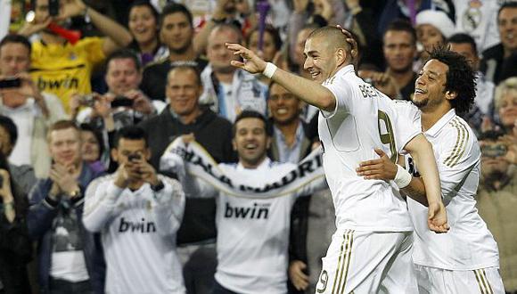 Cristiano Ronaldo y Benzema marcaron doblete ante Real Sociedad. (Reuters)