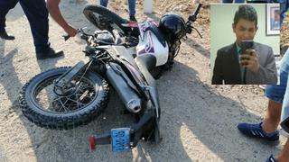 Piura: Estudiante muere en violento accidente de tránsito en Sullana