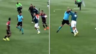 Copa Perú: Árbitro fue agredido por jugadores e hinchas en pleno partido