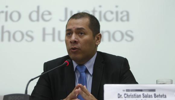 Christian Salas reemplazó a Julio Arbizu a inicios de 2014. (Nancy Dueñas)