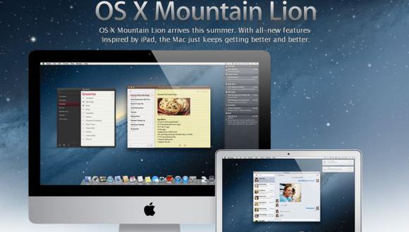 La versión 10.8 será mucho más segura que el OS X 10.7 Lion. (Apple)